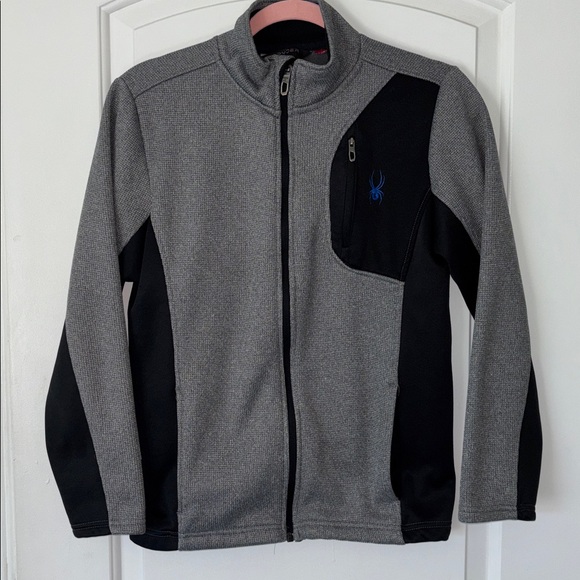 Spyder Other - Spyder fleece full zip jacket kids boys L 14/16